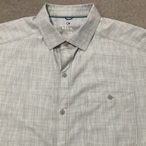KUHL outdoor button up shirt size medium